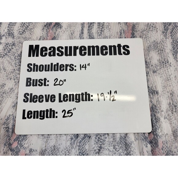 TRIBAL JEANS Women's L Silky Python Popover Flowy Peasant Blouse Shirt Top - Picture 10 of 13